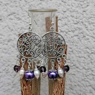 ohrringe-kronleuchter-chandelier-ethno-boho-gipsy-indian-look-mit-weissen-zuchtperlen-lila-glanzperlen-violetten-glasperlen-und-versilberten-perlkappen-anhaenger-925-silber-324x324 Warenkorb